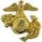EagleEmblems P14280 PIN-USMC,Emblem,A1,Right Mini-Gold (1/2'')
